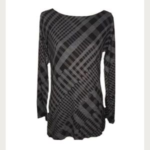 Nally & Millie checker pattern tunic